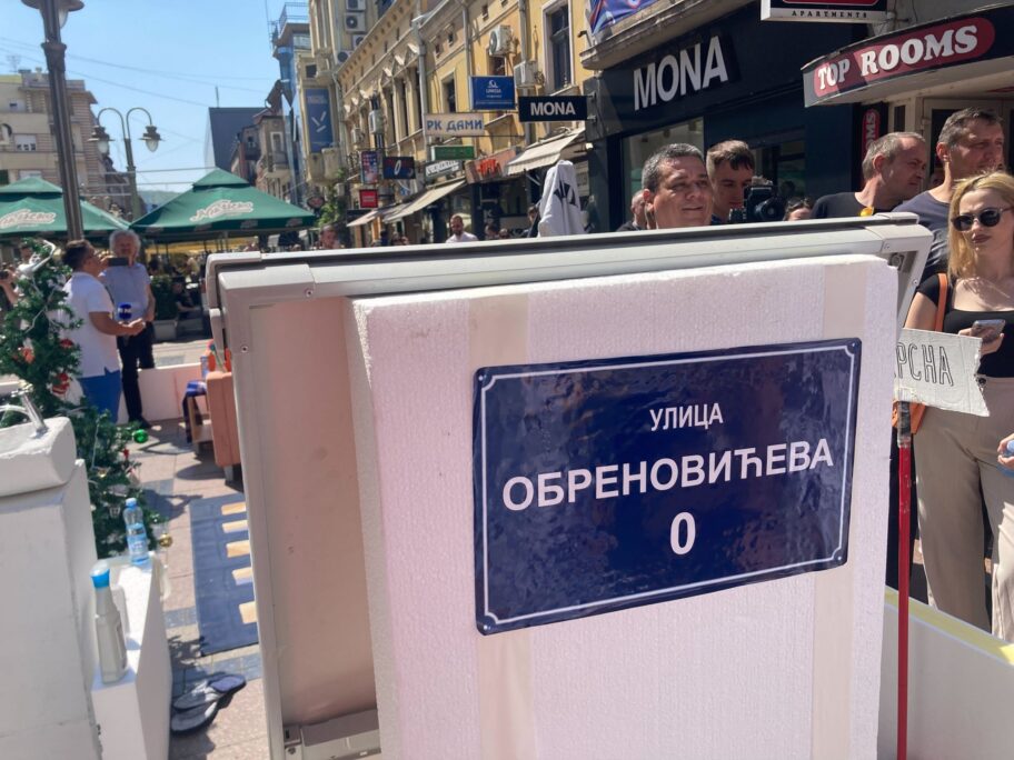 Akcija "Obrenovićeva 0" - za "pošteno pokradene izbore u Nišu" 1 IMG 9503 scaled