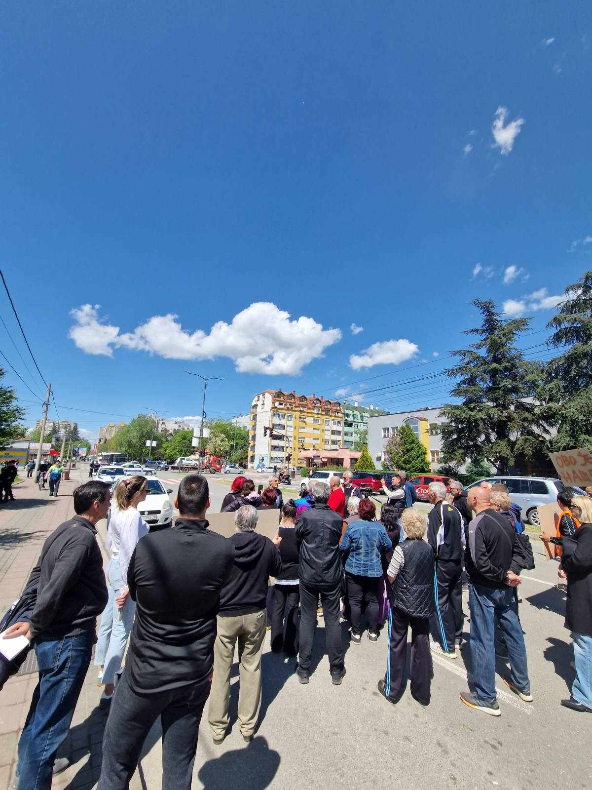 protest, bulevar zorana djindjica, foto jv 4