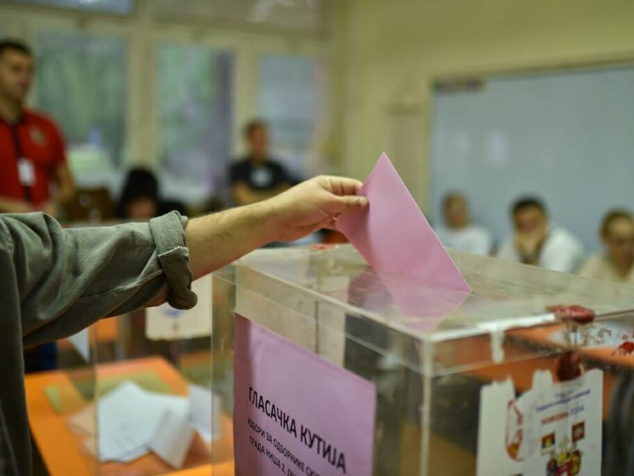 Naprednjaci od 69 biračkih mesta, na 68 biraju sami sebe u Prokuplju 14 Izbori 2024 Jelena Misic 27