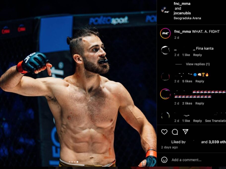 Niški MMA borac nokautom pobedio Engleza, pa zatražio borbu za pojas u Nišu 2 jovan marjanovic fcn 17 foto printscreen instagram