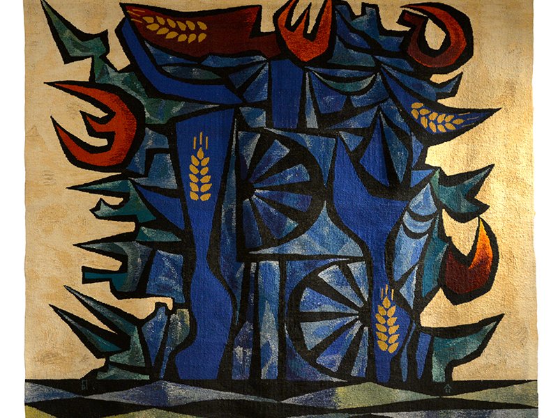 duplerica fotka 1 tapiserije Radnicki pokret u Vojvodini 1972 inv br 204 a