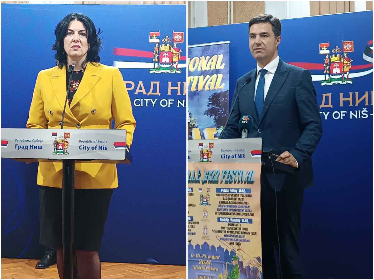 Ko od koga beži - zašto nije bilo javne primopredaje dužnosti gradonačelnika u Nišu 1 dragana sotirovski i dragoslav pavlovic foto Tamara Radovanovic