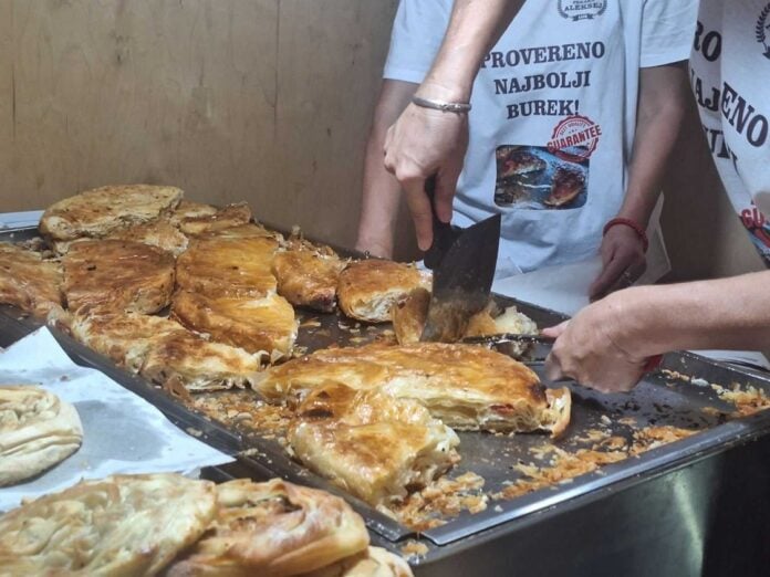 Tone bureka za manifestaciju posvećenu omiljenom niškom doručku