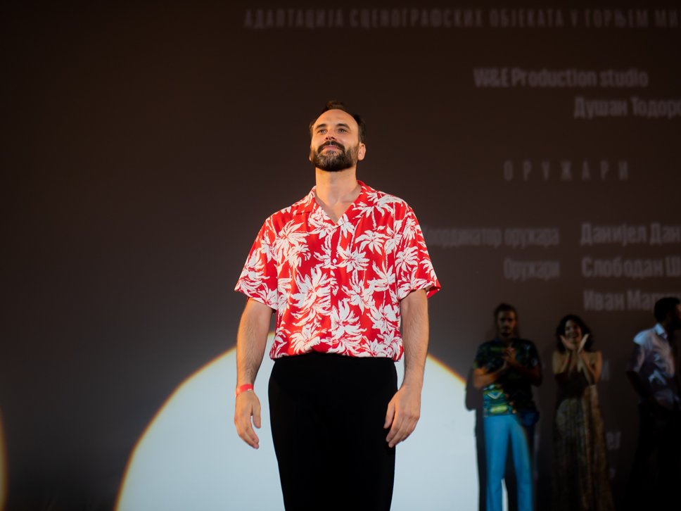 Radovan Vujović glumac četvrte večeri "Filmskih susreta" 1 radovan vujovic foto jm