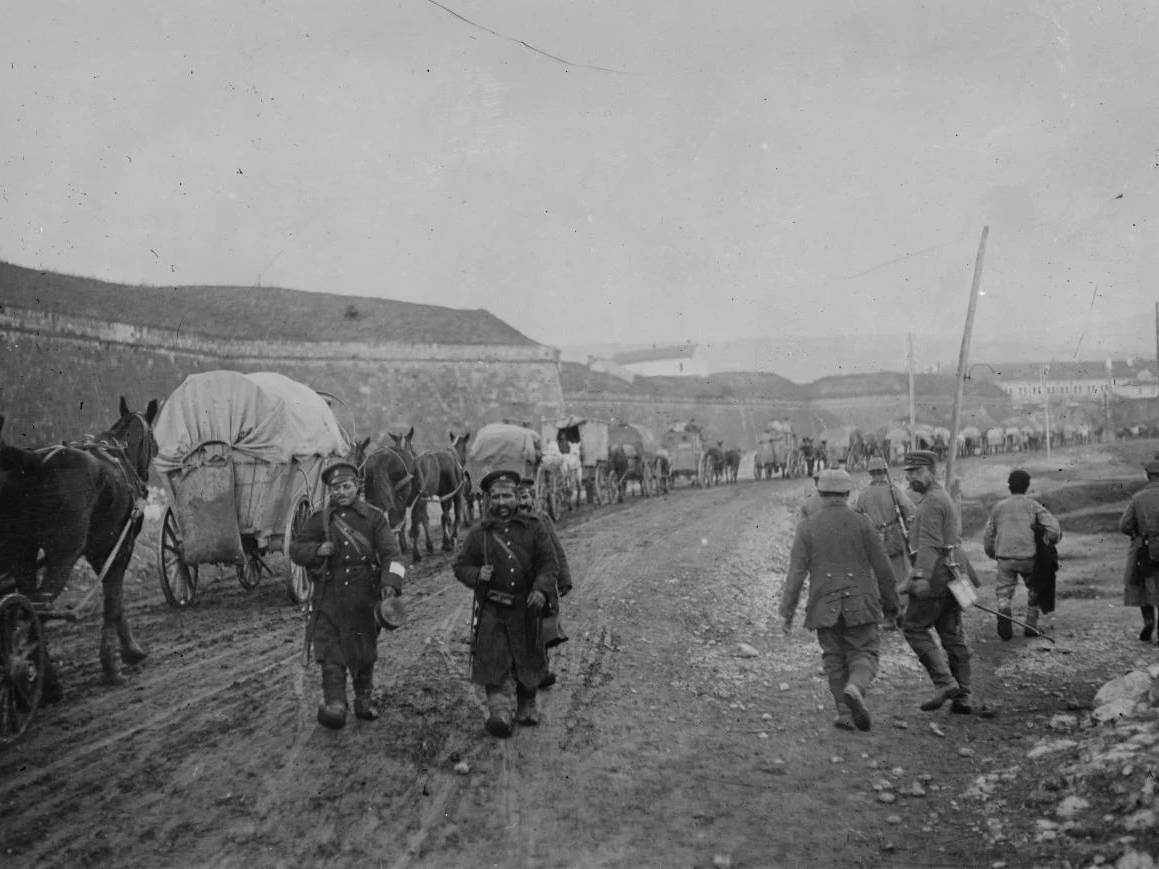 Nemački i bugarski vojnici, oslobođenje