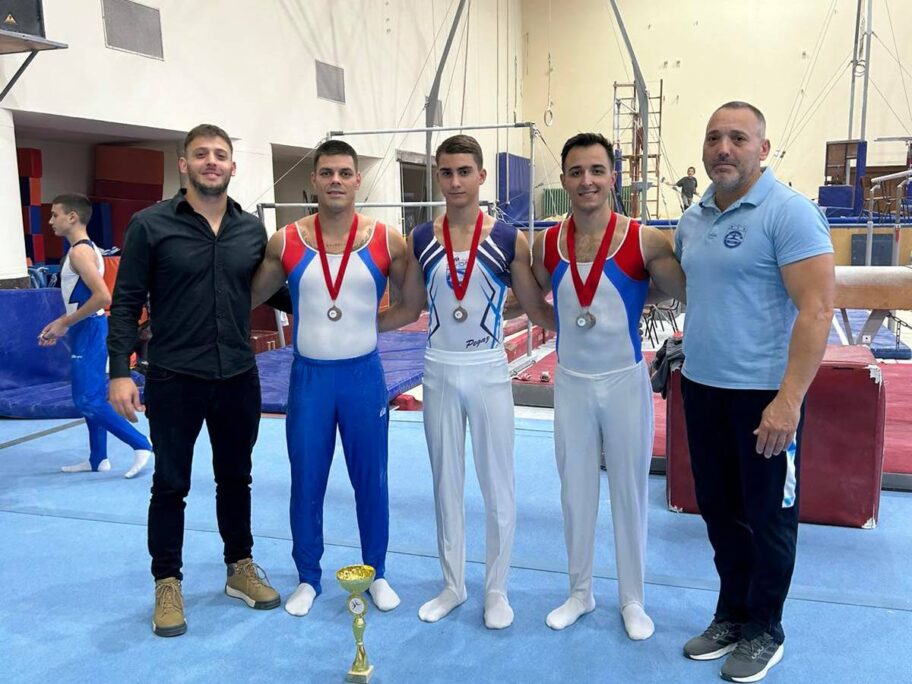 Novi uspesi gimnastičara iz Niša - Dušan Đorđević doneo pet medalja 4 gimnastika prvenstvo nis