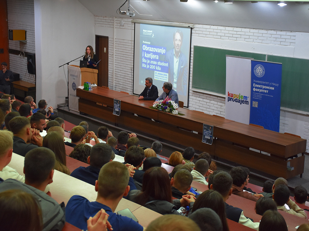 Osnivač platforme "KupujemProdajem" na Elektronskom fakultetu u Nišu 1 Juzne vesti foto 1