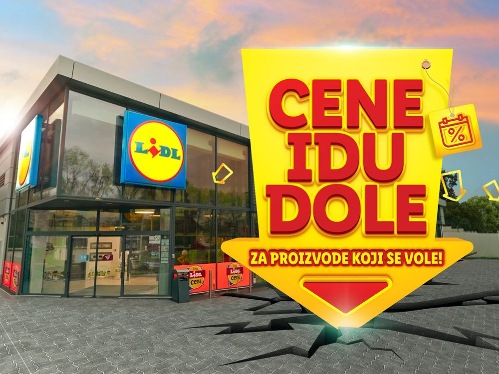 Cene idu dole PR