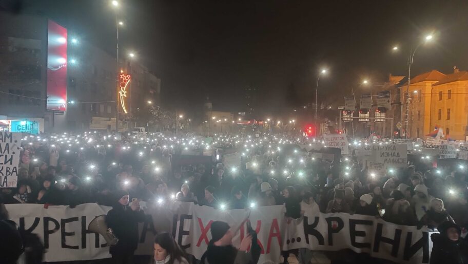 “Kreće hajka generalnog štrajka”- veliki protest u Nišu i podrška prosvetarima 17 IMG 20250119 175030