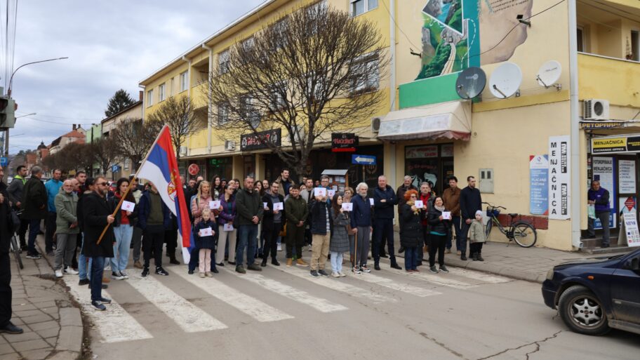 Svrljižani po drugi put iz centra poslali podršku zahtevima studenata 10 protest svrljig 10 januar