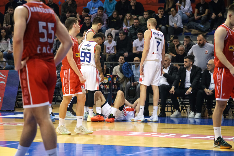 Dobric povreda FOTO ALEKSANDAR KOSTIC