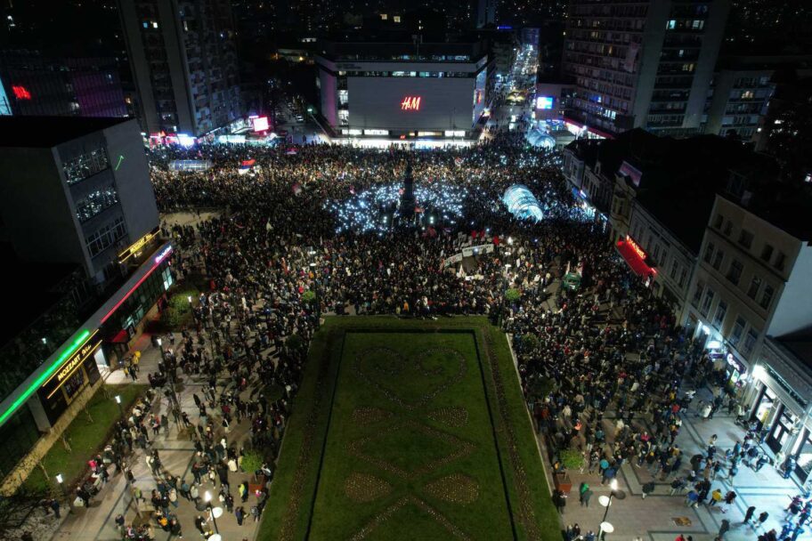 "Tamo daleko", "Pravde još nema" i "Dosta ćutanja" - Niš stao uz Novi Sad i studente 33 IMG 3e788a0b266098aede9f31e090ea0500 V