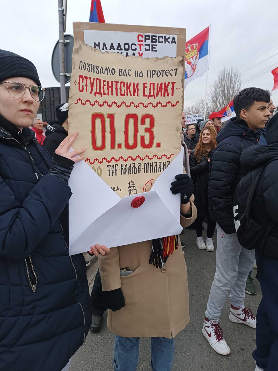 I Niška Banja na mapi mesta studentskih protesta - poslat poziv na veliki protest 1. marta 43 IMG 20250223 123233