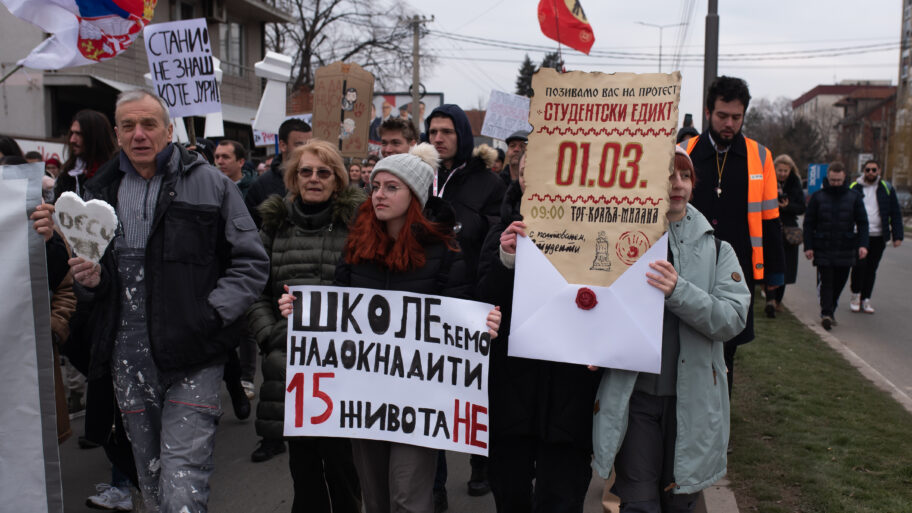 I Niška Banja na mapi mesta studentskih protesta - poslat poziv na veliki protest 1. marta 32 JLM 4674