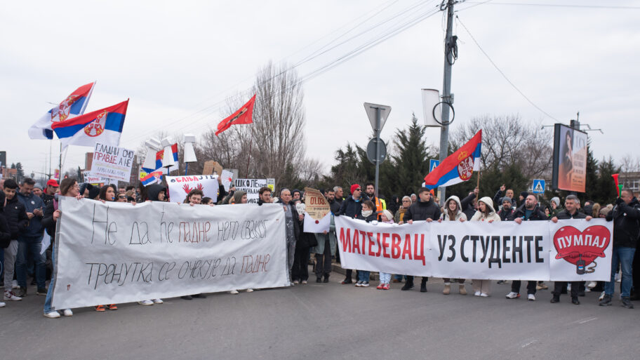 I Niška Banja na mapi mesta studentskih protesta - poslat poziv na veliki protest 1. marta 37 JLM 4698