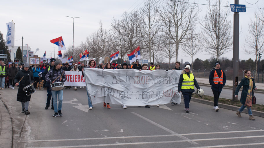 I Niška Banja na mapi mesta studentskih protesta - poslat poziv na veliki protest 1. marta 38 JLM 4720