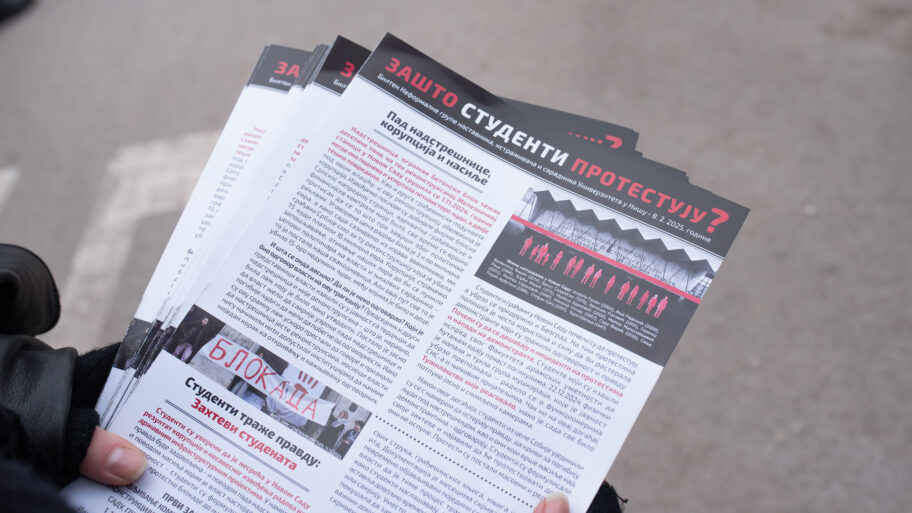 I Niška Banja na mapi mesta studentskih protesta - poslat poziv na veliki protest 1. marta 20 JLM 4771