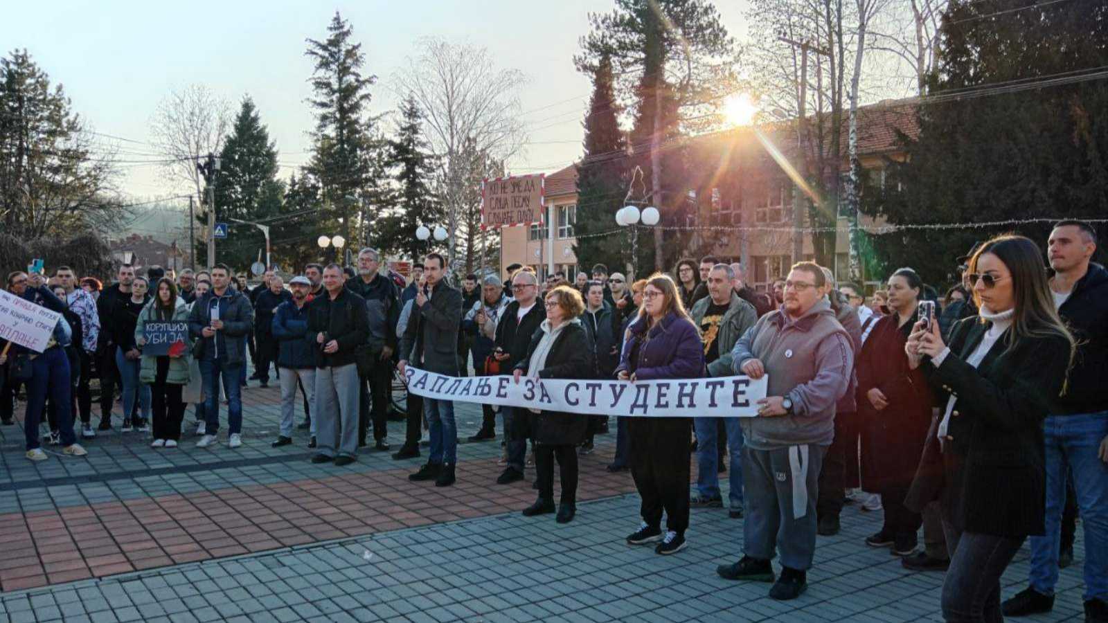 Protesti za vikend i u Gadžinom Hanu i Grdelici 1 gh protest