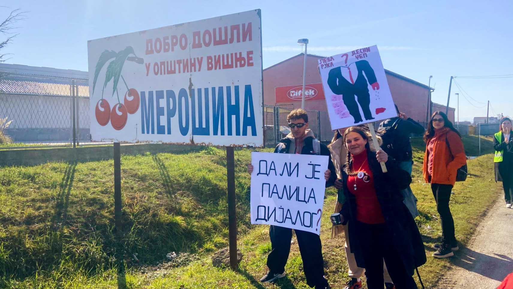 "Izvinite što smetamo dok nam uništavate budućnost" - novi skup u Merošini, niški studenti došli pešice 1 ilija nikolic 3