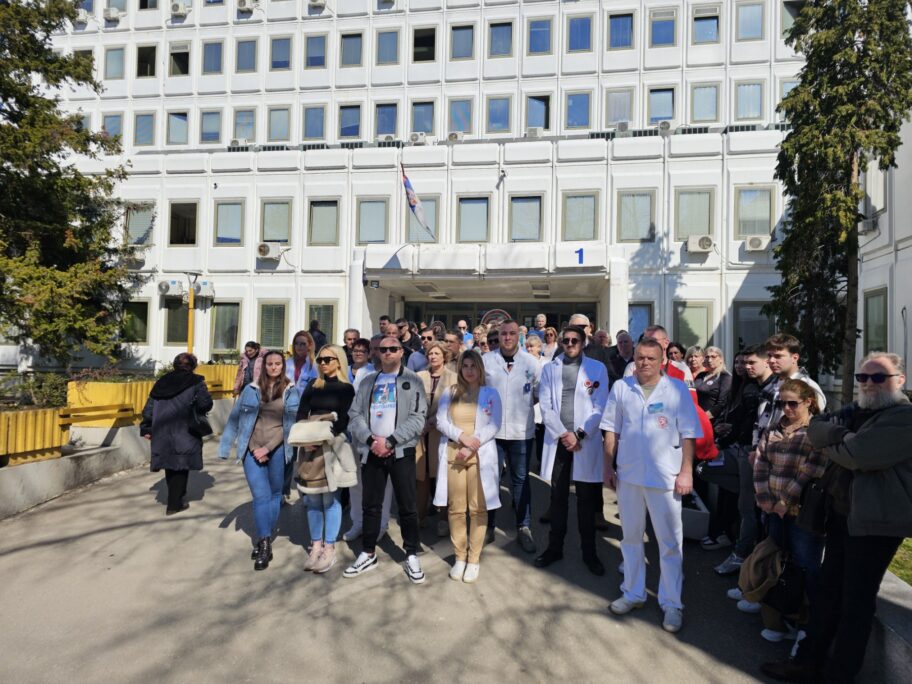 dom zdravlja protest 1