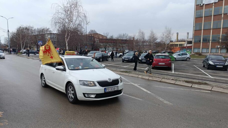 Niš ispratio studente nakon "Studentskog edikta" i sprema se za Beograd i 15. mart 14 ispracaj studenata foto ljubica jocic 4