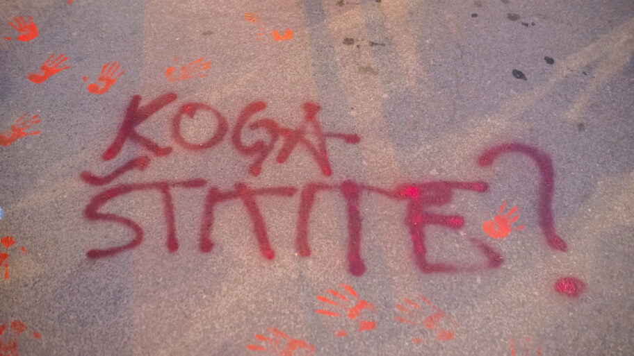 Niš u znak podrške Novom Sadu: Krvave šake i poruke protiv nasilja nad studentima 13 JLM 1841