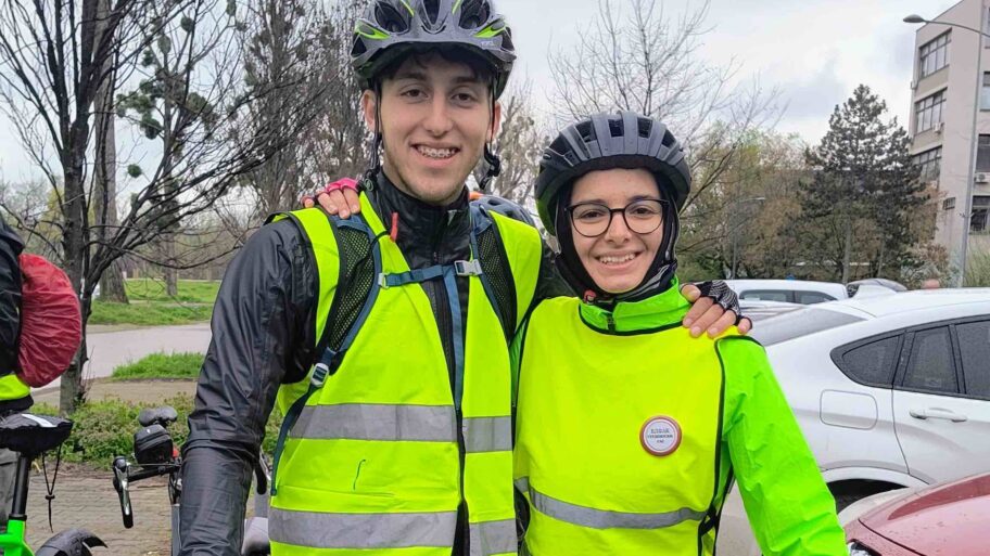 I dvoje niških studenata krenulo biciklima u Strazbur - čeka ih put dug 1.300 kilometara 19 nada lav foto studentiublokadi2