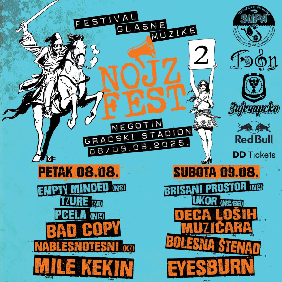 Drugi "Nojz Fest" u Negotinu počinje avgusta 2 0A720EAE B361 4B57 BC0E B34C4E0B8C71 1
