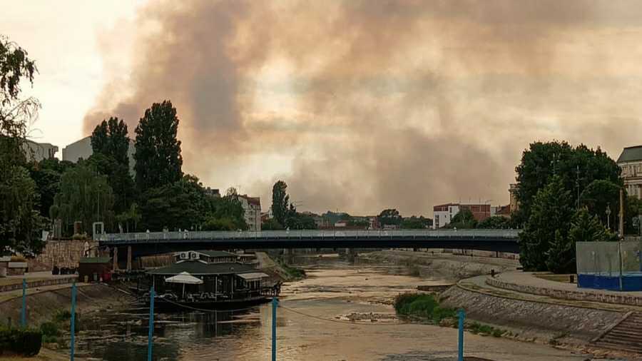 Požar iz Batušinca kod Niša širi se na Donje Međurovo 5 1751977922343