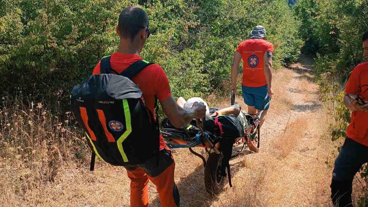 Gorska služba spasila turistkinju kod Sokobanje 1 GSS stanica NIS 3