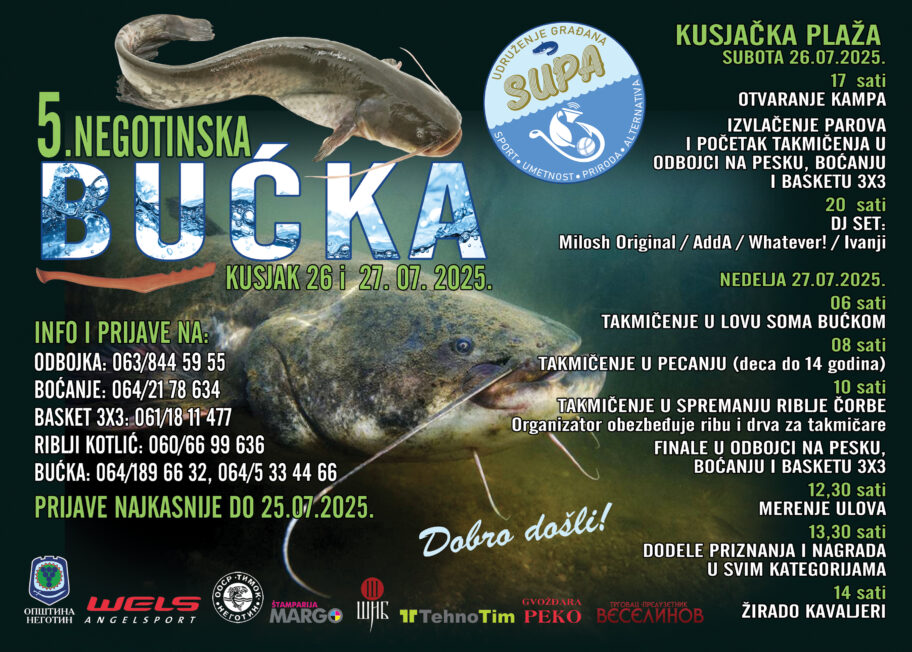 Jubilarna peta "Negotinska bućka" – Kusjak 2025. 20 Plakat bucka 2025