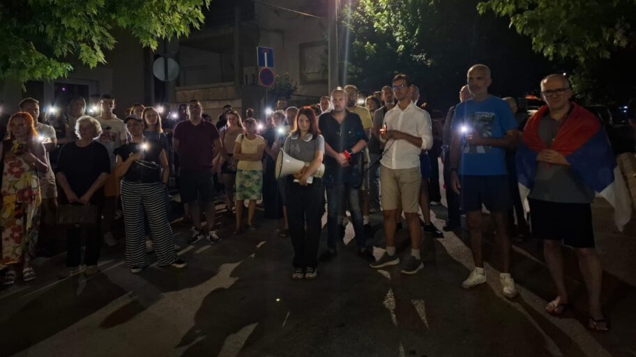 Vranje protest