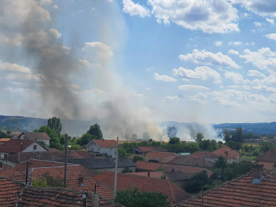 Opet gori deponija u Bujanovcu 1 deponija bujanovacke