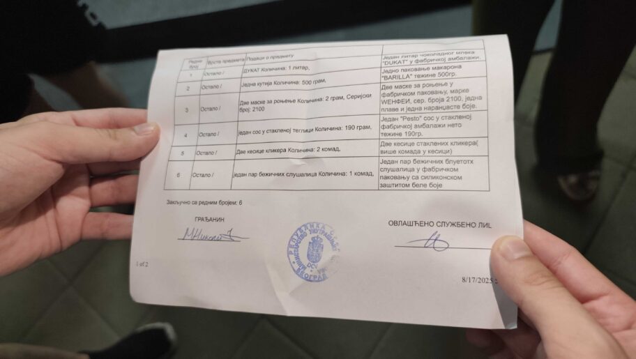 Niški studenti: Kako su makarone, klikeri i "curenje" informacija pokazali da režim uz policiju i tabloide pravi atmosferu panike 2 1000009207