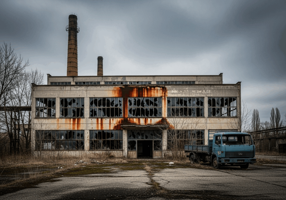 illustration 1 empty factory