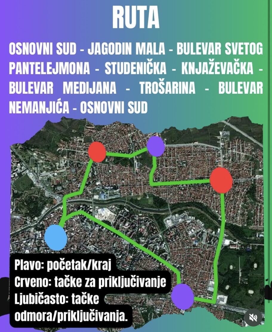 Novi protest u petak u Nišu: Studenti pozivaju građane da dođu biciklima, rolerima i trotinetima 2 img 5377