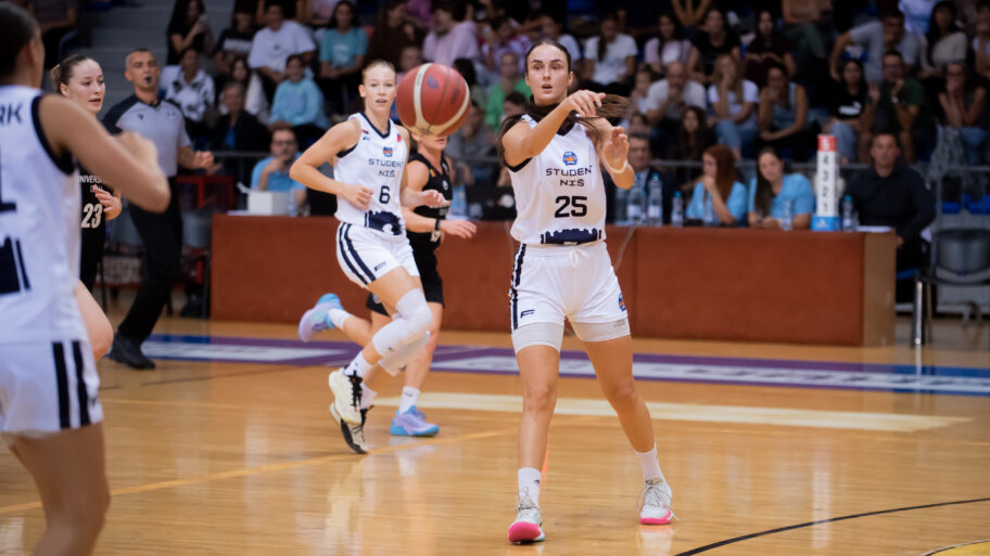 Evropski trijumf košarkašica niškog Studenta - slavlje u Belgiji 10 JLM 7335