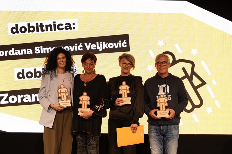 Ljudi koji pomeraju granice - Zoran iz Kacabaća i Gordana iz Pirota među dobitnicima nagrade "Pokretač promena" 2 Pokretaci promena 2025 2