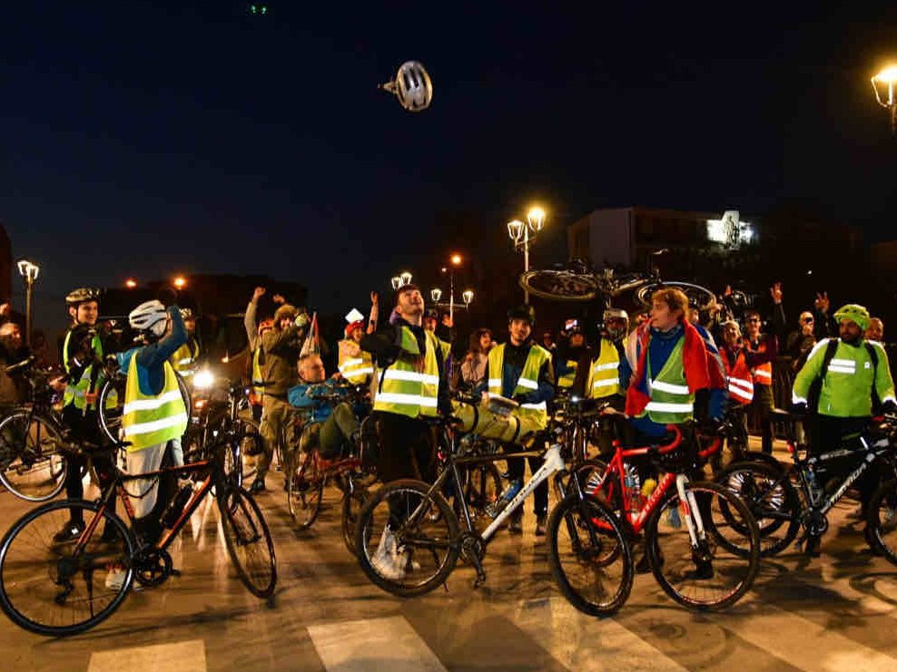 Niški biciklisti stigli u Paraćin, sutra nastavljaju put ka Novom Sadu 1 bicikliranje