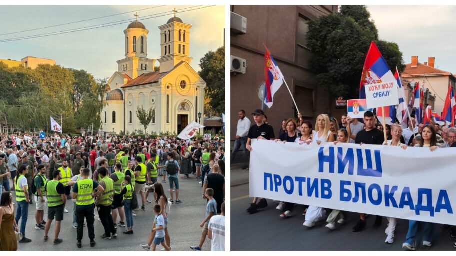Studentski i SNS skup skoro istovremeno sutra u Nišu: Policija najavljuje snimanje i mere bezbednosti 9 dve srbije