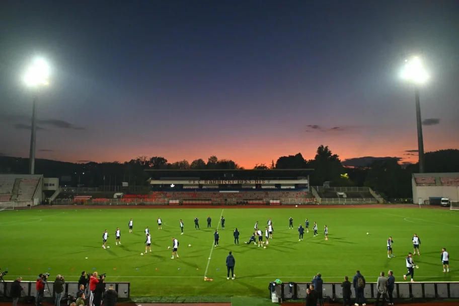fudbalska reprezentacija srbije stadion nis foto fss