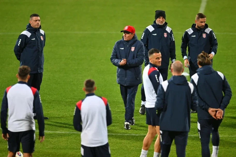 Večeras meč Srbije i Albanije u Leskovcu, "orlovi" trenirali u Nišu 2 piksi cair nis