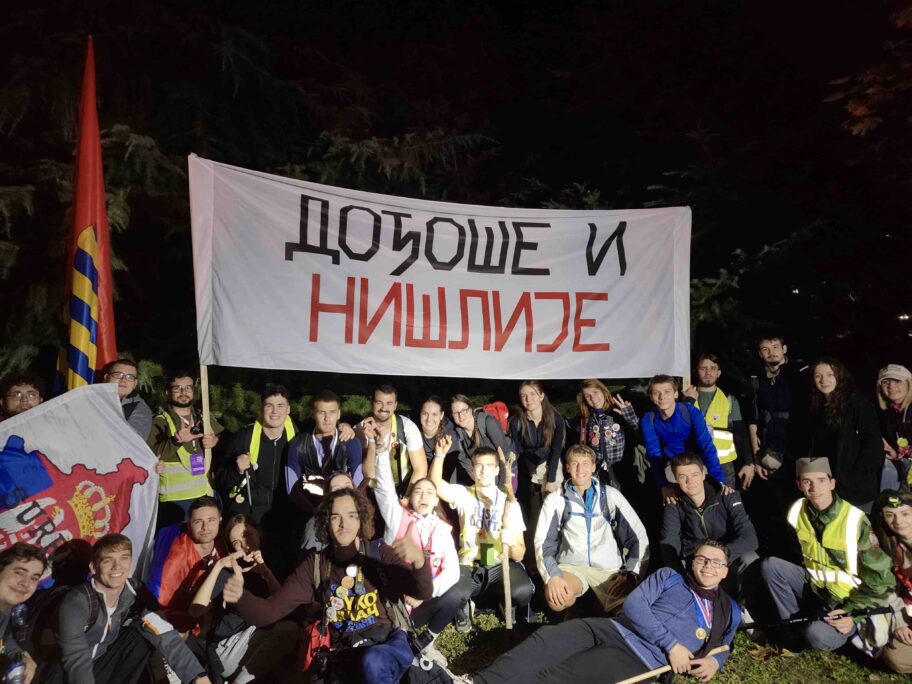 Niški biciklisti stigli u Beograd, a studenti pešaci u Staru Pazovu 3 viber image 2025 10 30 22 33 31 512