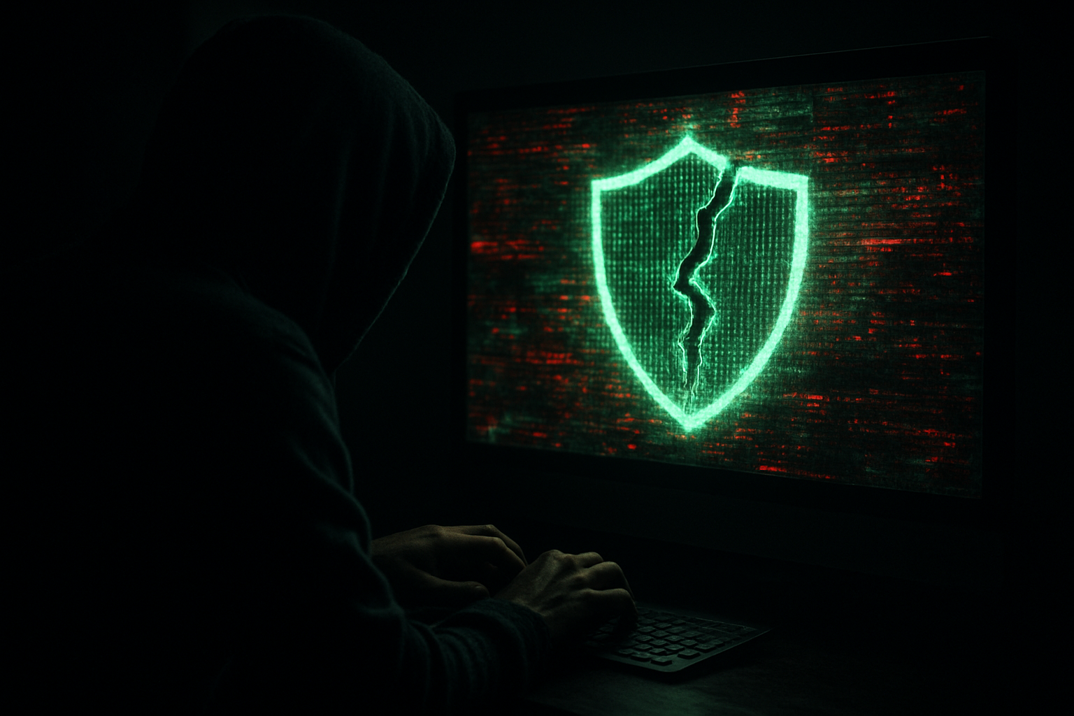 Hakerski napad na Južne vesti 1 cyber attack broken shield