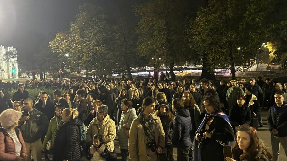 Sa protesta u Nišu poruka - "Ne damo Filozofski" 4 viber image 2025 11 15 18 28 08 192