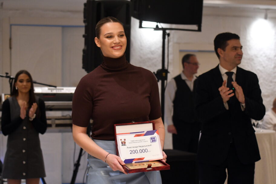 Izabrani najbolji u niškom sportu - Anastasija Nedeljković najbolja sportistkinja 2 LAV 1587