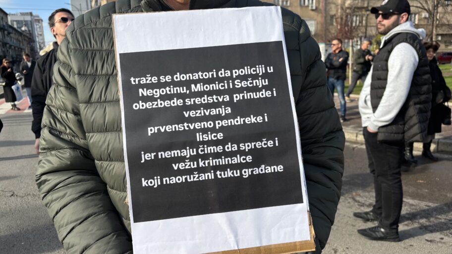 "Sugrađani, ne ostavljajte nas na milost i nemilost režimu" - poručio srednjoškolac na protestu u Nišu 4 img 4608