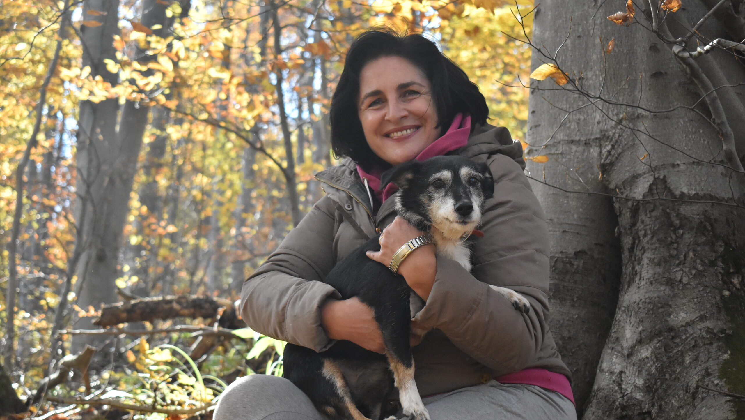 Tamara Kerkovic i udomljeni pas