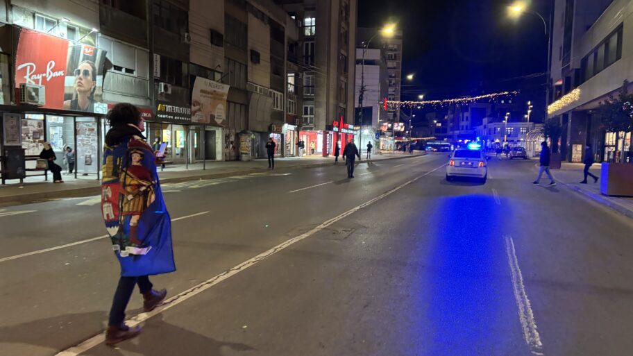 "U Srbiji se više ne ćuti na nepravdu": Održan protest u Nišu zbog upada policije na novosadski Filozofski 8 image00007