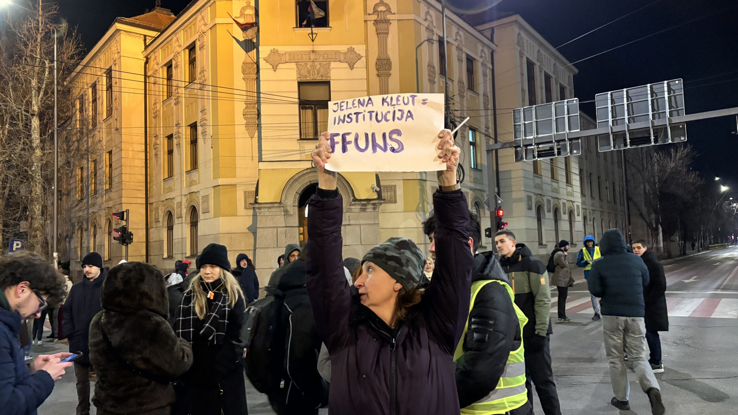 "U Srbiji se više ne ćuti na nepravdu": Održan protest u Nišu zbog upada policije na novosadski Filozofski 1 image00011 scaled